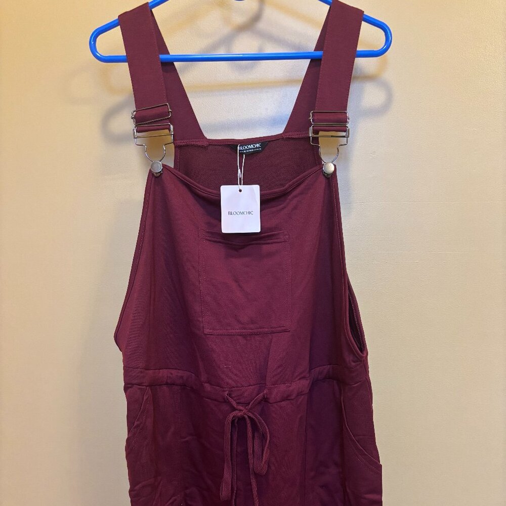 Bloomchic Burgundy romper xl